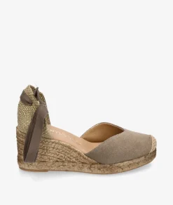 Alpargatas bloom&you PETUNIA en serraje taupe