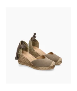Alpargatas bloom&you PETUNIA en serraje taupe
