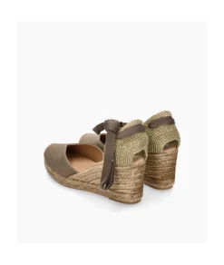 Alpargatas bloom&you PETUNIA en serraje taupe