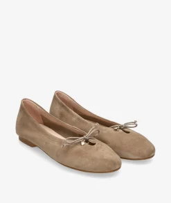 Bailarinas bloom&you AGATA en ante taupe