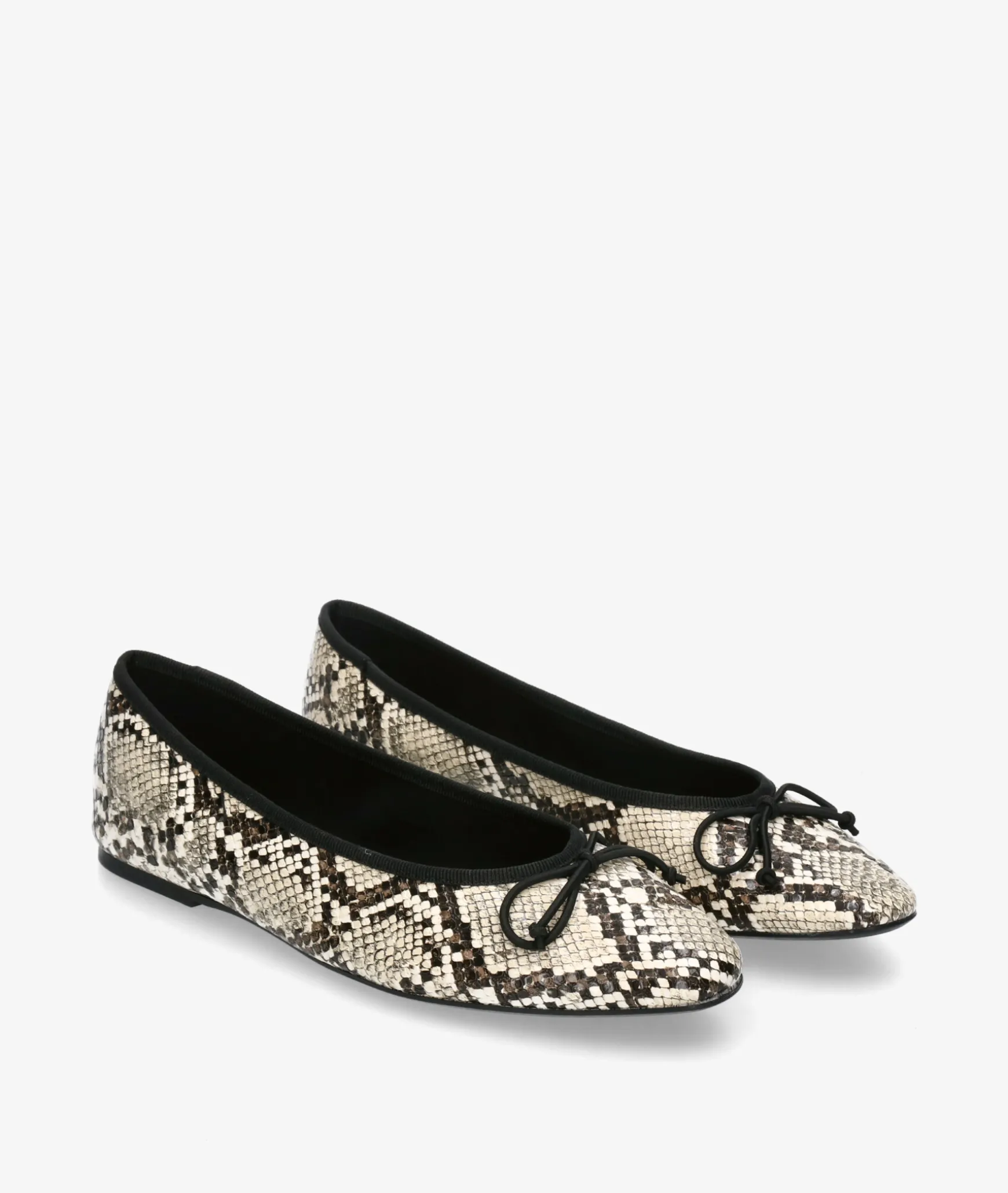 Bailarinas CORINA M4590 en serpiente beige