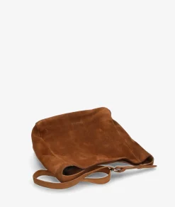 Bolso de piel BLOOM - CNP TEXAS en serraje cuero
