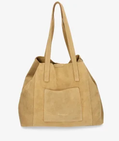 Bolso de piel bloom&you DALLAS en topo