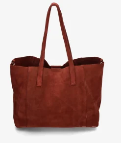 Bolso de piel bloom&you DALLAS en serraje burdeos