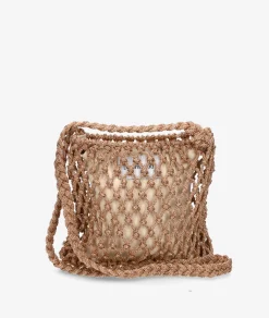 Bolso textil bloom&you BLOOM CROSS TIDE en bronce