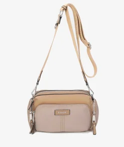 Bolso textil pabloochoa.shoes 20940 en camel