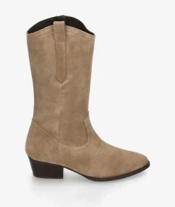Botas bloom&you SADIE en serraje taupe