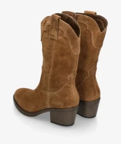 Botas EVA PARIS 29765 en serraje cuero