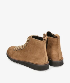 Botas Kénnebec 551 CREMALLERA en serraje taupe