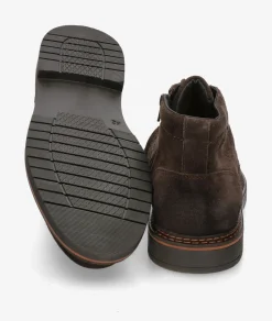 Botas ZEN 520015 en serraje marrón