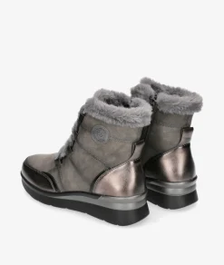 Botines Amarpies 27091 en plomo