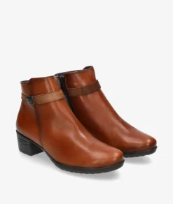 Botines Fluchos F0937 en cuero