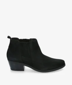 Botines Funny Lola 3450 en serraje negro