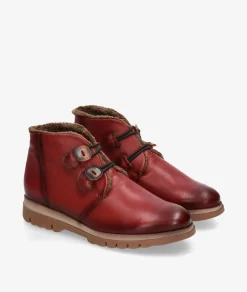 Botines Kénnebec 284 en cereza