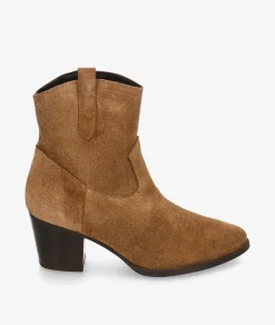 Botines Kénnebec 671 en serraje cuero