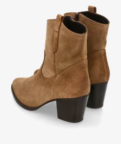 Botines Kénnebec 671 en serraje cuero