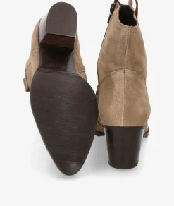 Botines Kénnebec 671 en serraje taupe