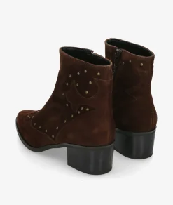Botines pabloochoa.shoes 39515 en serraje marrón