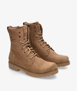 Botines Panamá Jack FRISIA B30 en nobuck taupe