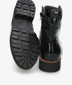 Botines Pitillos 10774 en charol negro