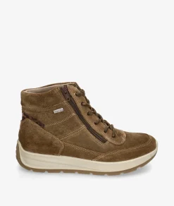 Botines St. Gallen SOFI-02 en serraje taupe