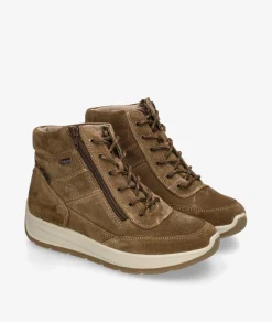 Botines St. Gallen SOFI-02 en serraje taupe