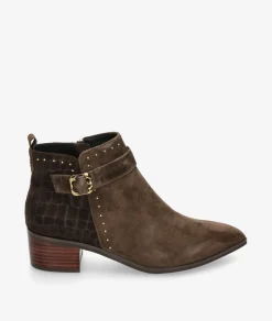 Botines Stephen Allen LAUR-14 38330-C3 en coco marrón