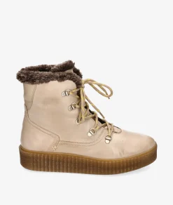 Botines Traveris B-2998 en hueso
