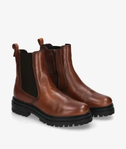 Botines Traveris B-3503-A en cuero