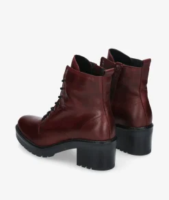 Botines Traveris IB1988 en burdeos