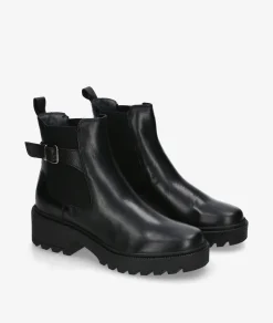 Botines Traveris IB-24552 en negro