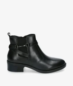 Botines Traveris LOR14-2744 en negro