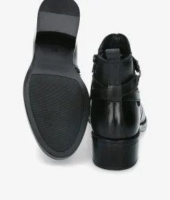 Botines Traveris LOR14-2744 en negro