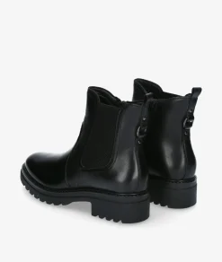 Botines Traveris LOR17-690 en negro