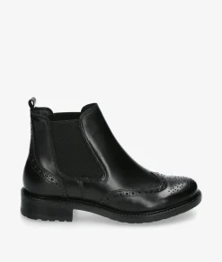 Botines Traveris LOR47-3161 en negro