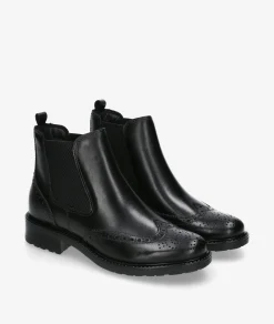 Botines Traveris LOR47-3161 en negro