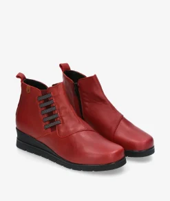 Botines Valeria´s 9501 en cereza