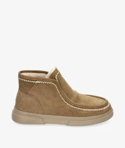 Botines Walk in Pitas ASPEN en serraje cuero