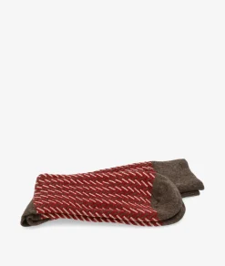 Calcetines Kénnebec KENNEBEC SOCKS en burdeos