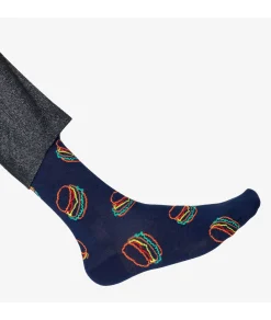 Calcetínes unisex HAPPY SOCKS LUT01-6500 en azul marino