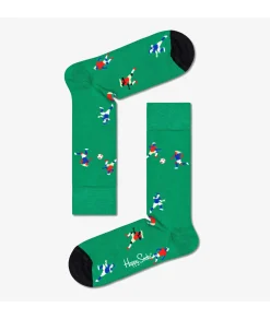 Calcetínes unisex HAPPY SOCKS FOO01-7300 en verde