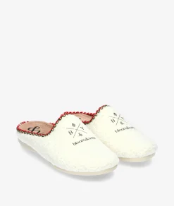 Chinela bloom&you BLOOM ETHNIC SLIPPERS en hueso