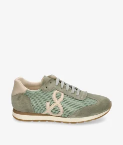 Deportivos bloom&you VERA en serraje verde