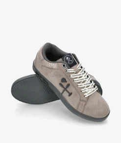 Deportivos HARPER&NEYER SUPERBOWL COLOURS en serraje gris
