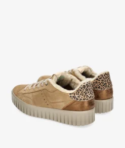 Deportivos Igi&Co 6680244 en serraje camel