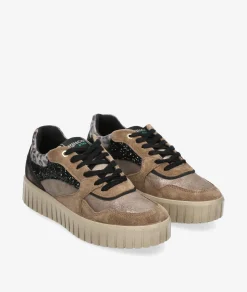 Deportivos Igi&Co 6680122 en serraje taupe
