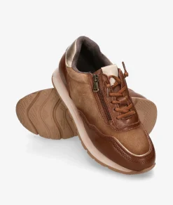 Deportivos MEGHAN SOFT 3801 en cuero