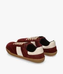 Deportivos pabloochoa.shoes BARA 409B en serraje teja