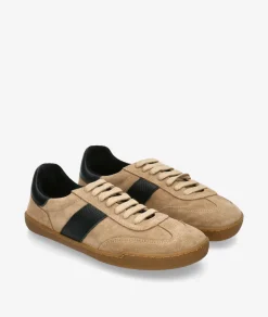 Deportivos pabloochoa.shoes BARA 409B en serraje taupe