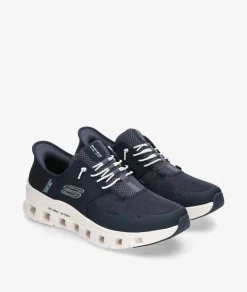 Deportivos Skechers 232930 en azul marino